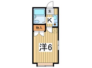 Ｋ＆Ｍ岩戸の物件間取画像